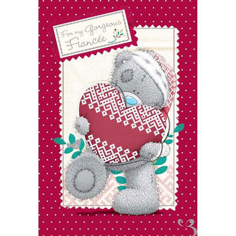 Fiancee Christmas Me to You Bear Card £3.99